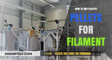 The Best Ways to Dry Plastic Pellets for Filament