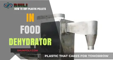 Efficiently Dry Plastic Pellets Using a Food Dehydrator: A Guide