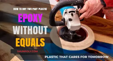 Epoxy Curing Simplified: A Guide to Drying Two-Part Plastic Epoxy Without Equals