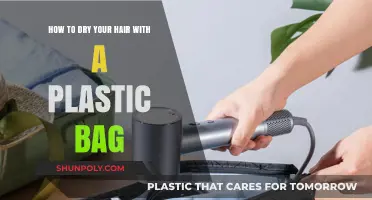 Quick Hair Drying Hack: Using a Plastic Bag for Effortless Results