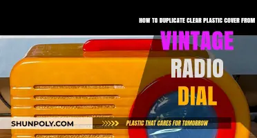 DIY Guide: Replicating Vintage Radio Dial's Clear Plastic Cover