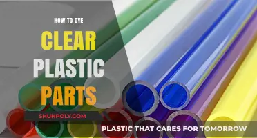 Dyeing Clear Plastic Parts: A Step-by-Step Guide for Vibrant Results
