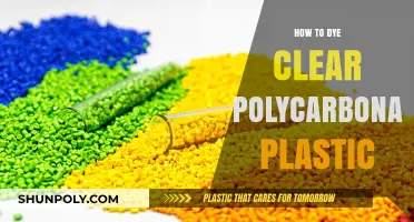 Dyeing Clear Polycarbonate Plastic: A Step-by-Step Guide for Vibrant Results