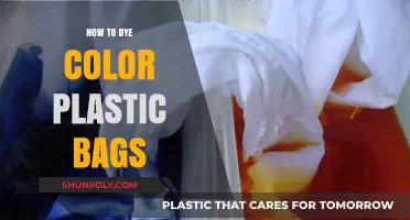 Creative DIY: Dyeing Plastic Bags in Vibrant Colors at Home