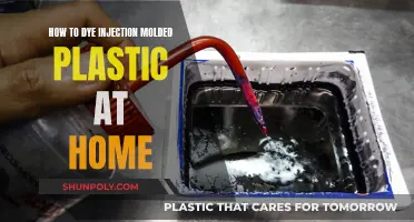 DIY Plastic Dyeing: Transforming Injection Molded Items at Home