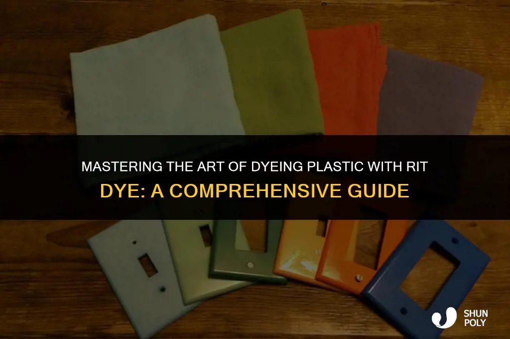 how to dye plastic with rit dye more