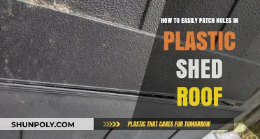Quick Fixes: Patching Holes in Your Plastic Shed Roof Made Simple