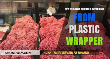 Quickly Free Ground Beef from Plastic Wrap: Simple Tips and Tricks