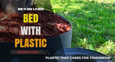 Neatly Define Your Garden: Edging Flower Beds with Plastic