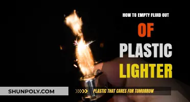 Safely Emptying Fluid from a Plastic Lighter: A Step-by-Step Guide