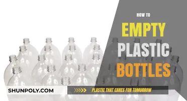 Creative Ways to Empty Plastic Bottles for Reuse and Recycling