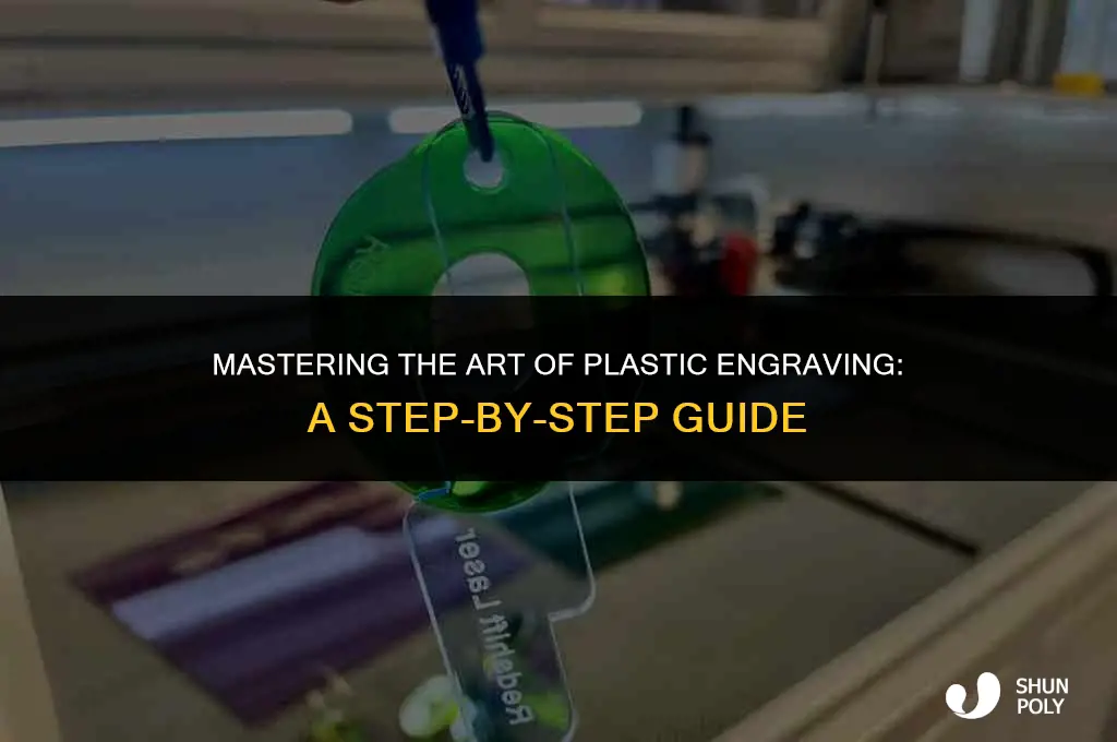 how to engrave plastic