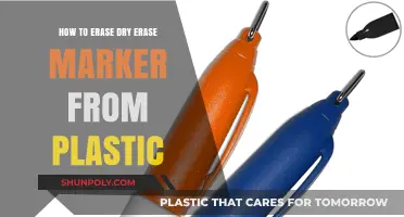 Erasing Dry Erase Marker Stains from Plastic Surfaces: A Simple Guide