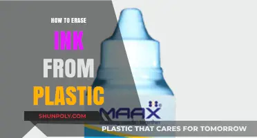 Erase Ink Stains from Plastic: Quick and Easy Guide