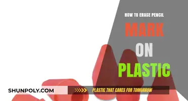 Erase Pencil Marks on Plastic: Quick and Easy Methods