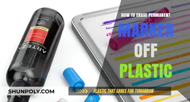 Removing Permanent Marker Stains from Plastic Surfaces