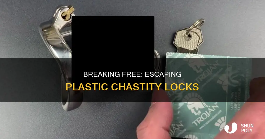 how to escape plastic chastity locks