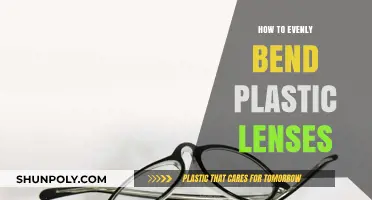 Bending Plastic Lenses: A Simple, Even Technique