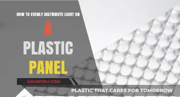 Achieving Uniform Illumination: A Guide to Lighting Plastic Panels Evenly