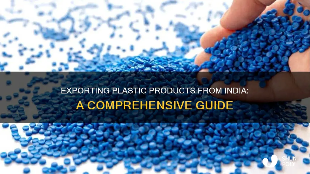 how to export plastic products from india