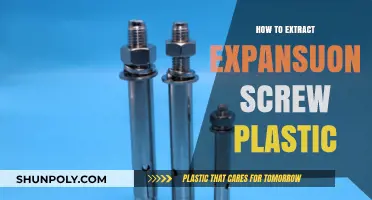 Removing Expansion Screws: Plastic Extraction Techniques