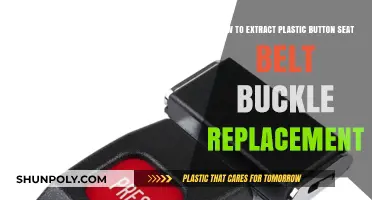 DIY Guide: Replacing Plastic Button Seat Belt Buckles