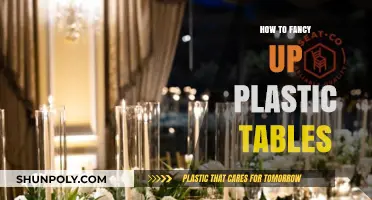 Transforming Plastic Tables: Creative Ways to Elevate Your Space