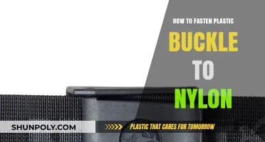Fastening Plastic Buckles: Securing Nylon the Right Way
