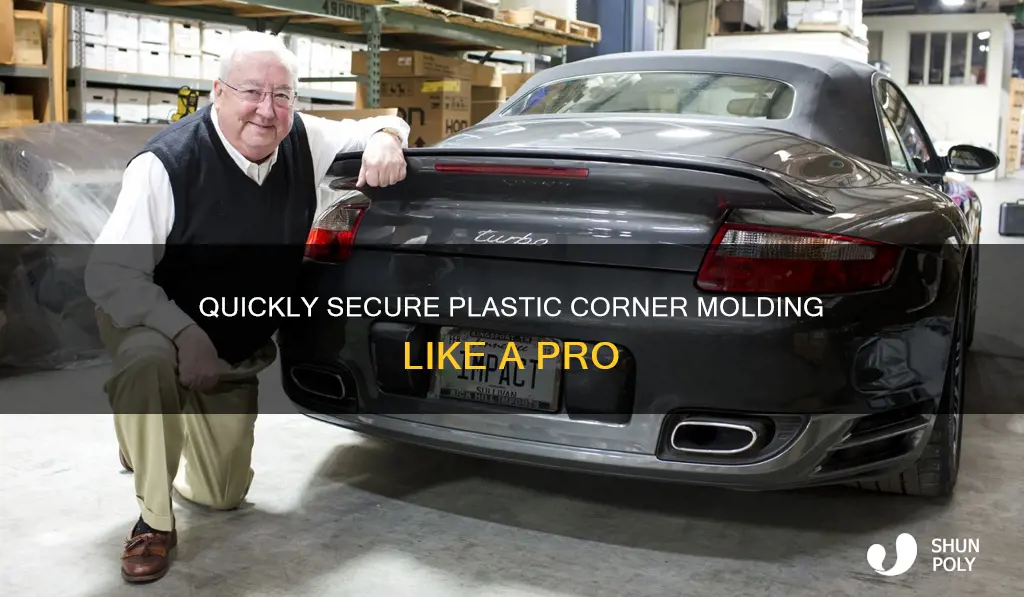 how to fasten plastic conor molding
