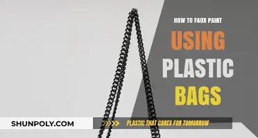 Creative Faux Painting Techniques: Using Plastic Bags for Unique Textures
