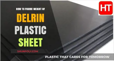Calculating the Weight of Delrin Plastic Sheets: A Practical Guide