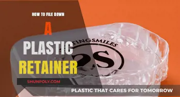 Filing Down Plastic Retainers: A Quick DIY Guide