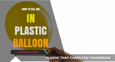 Inflating Plastic Balloons: A Simple Guide