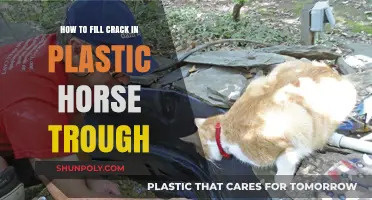 Equestrian DIY: Repairing Cracks in Plastic Horse Troughs
