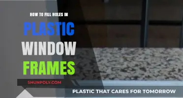 DIY Guide: Repairing Holes in Plastic Window Frames