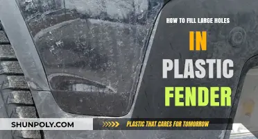 DIY Guide: Filling Large Holes in Plastic Fenders