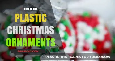 Creative Ways to Fill Plastic Christmas Ornaments