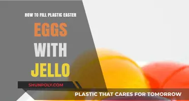 Delightful Easter Treat: Jello-Filled Plastic Eggs for Kids