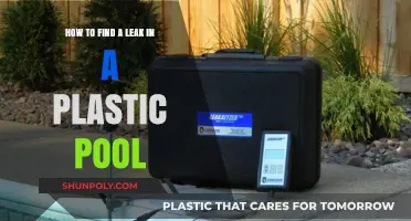 Detecting Leaks in Your Plastic Pool: A Comprehensive Guide