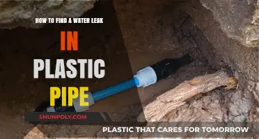 Detecting Hidden Water Leaks in Plastic Pipes: A DIY Guide