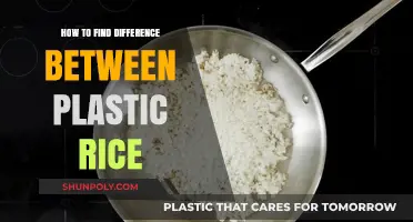 Spotting Fake Rice: Identifying Plastic Rice Imposters