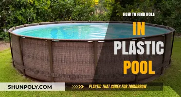 Finding Leaks in Your Plastic Pool