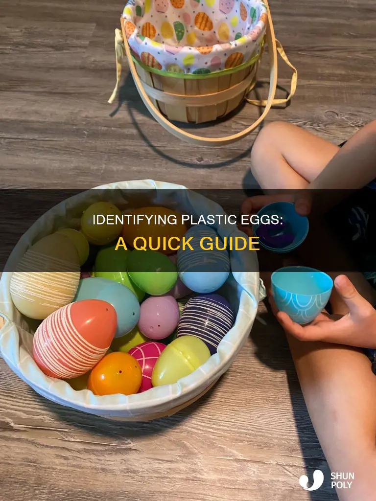 how to find out plastic egg