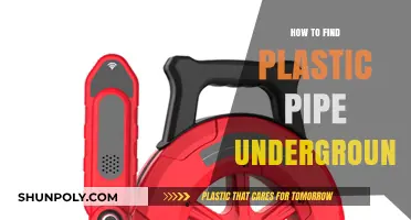 Finding Plastic Pipes: Underground Detection Techniques