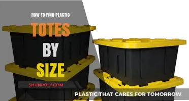 Finding Plastic Totes: Sizing and Storage Solutions