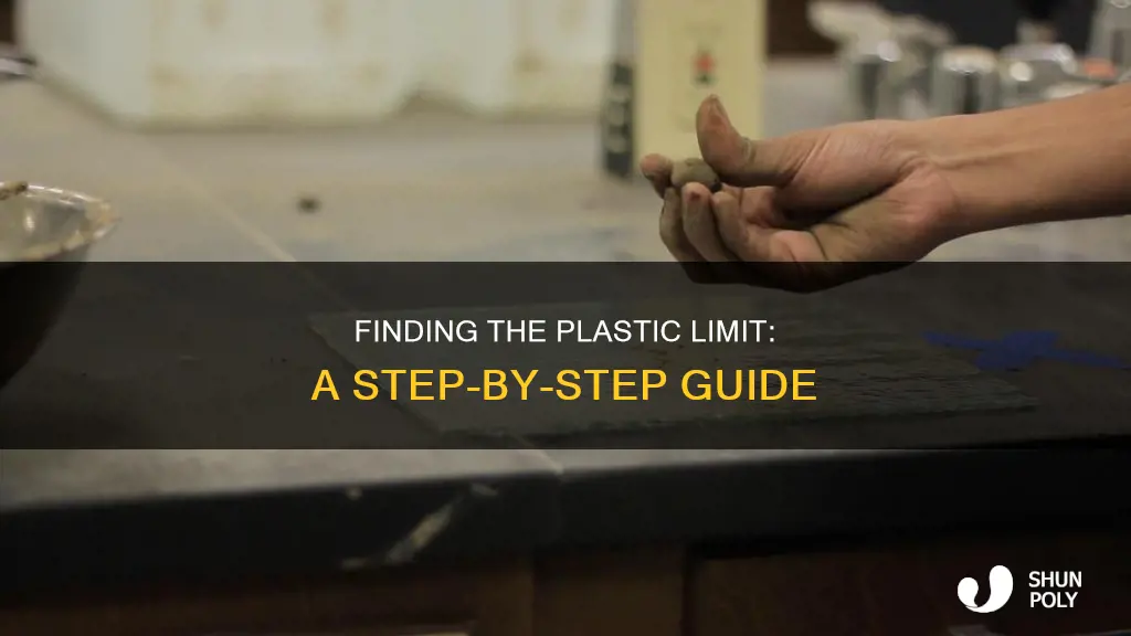 how to find the plastic limit