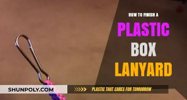 Creating a Lanyard: Finishing Touches for Your Plastic Box