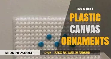 The Magic of Finishing Plastic Canvas Ornaments