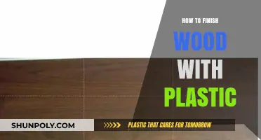 The Perfect Finish: Plastic-Coated Wood Perfection
