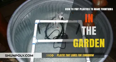 Creative Garden Fountains: Fitting Plastics for DIY Water Features